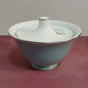 1960s Taylor Smith & Taylor "Petal Lane" "Versatile" Lidded Sugar Bowl
